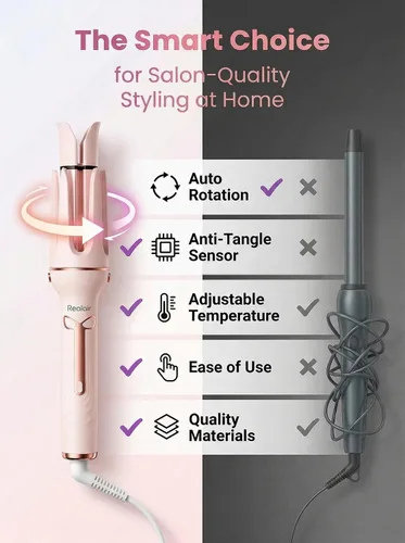 Vista 5 de Juego de rizador automático 3 en 1, rizador automático de pelo con 3