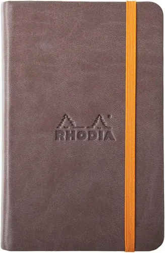 Vista 20 de Rhodia Rhodiarama Cuaderno Web A5, 5.5 in x 8.25 in, Rayado - Anís (118746)