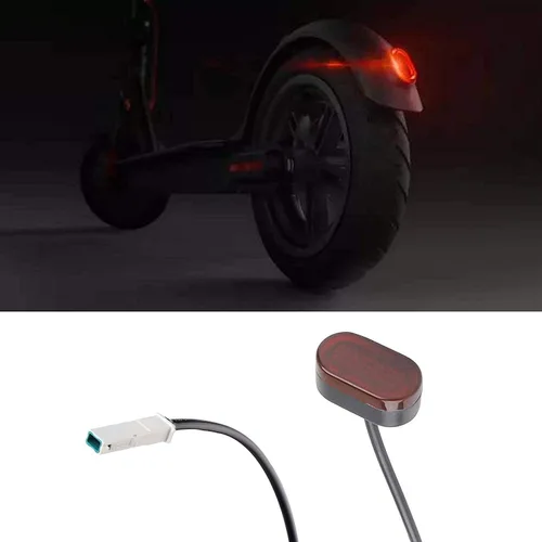 Vista 4 de FEC tech GLDYTIMES - Lámpara de freno trasera de repuesto para Xiaomi m365 Scooter eléctrico plegable E-Scooter piezas de repuesto