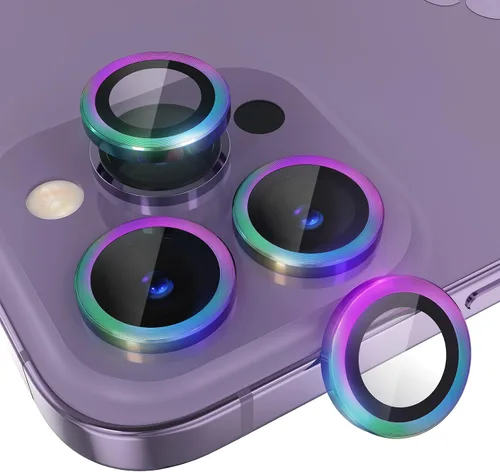 Vista 303 de Choiche Compatible para iPhone 16 Pro/iPhone 16 Pro Max Protector de Lente de Cámara, Vidrio Templado 9H Protector de Pantalla de Cubierta de Cámara