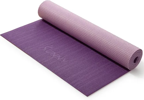 Vista 12 de Sunny Health & Fitness Alfombrilla de yoga antideslizante: duradera, antidesgarros, ligera, soporte acolchado para yoga, pilates, ejercicios