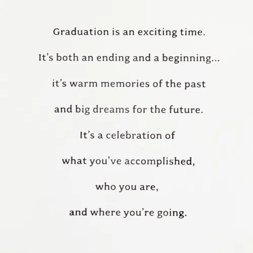 Vista 3 de Hallmark Tarjeta de graduación (Celebrating You)
