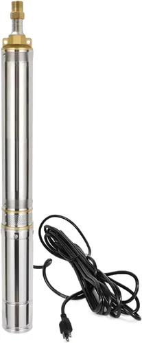 Vista 14 de Bomba sumergible de pozo profundo, bomba de pozo profundo de 1 HP de 110 V de acero inoxidable con caja de control y cable de alimentación de 50