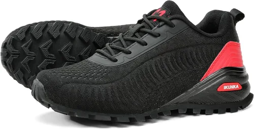 Vista 7 de ikunka Tenis para correr de sendero para mujer, transpirables, ligeros, para senderismo, a la moda