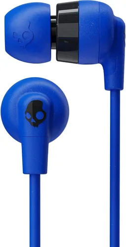 Vista 2 de Skullcandy Ink’d+ - Auriculares con cable, con conector de 3,5 mm, ajuste con aislamiento de ruido, micrófono incorporado para control de llamadas