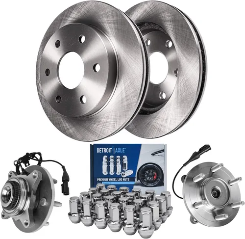 Vista 14 de Detroit Axle - Kit de frenos para Mazda CX-5 2019-2024, rotores de freno de disco pastillas de freno de cerámica con herrajes 2020 2021 2022 2023
