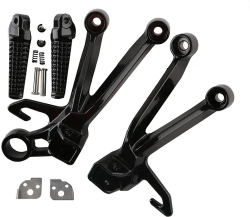 Vista 2 de Green-L Juego de estriberas traseras negras para Suzuki GSXR1000 2003-2004