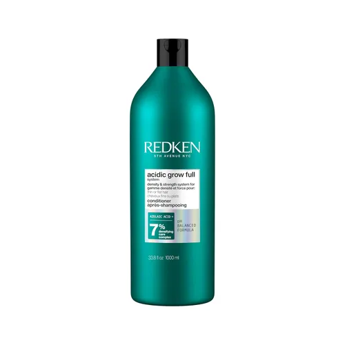 Vista 9 de Redken Acidic Grow Full System - Acondicionador ligero para cabello de aspecto más grueso y cuero cabelludo hidratado, con ácido azelaico