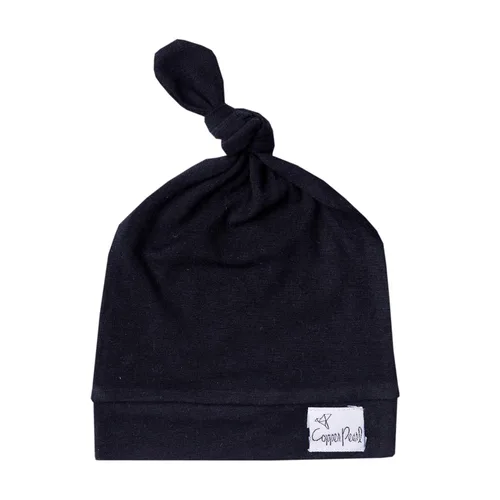 Vista 41 de Copper Pearl - gorro de bebé con nudo superior elástico suave