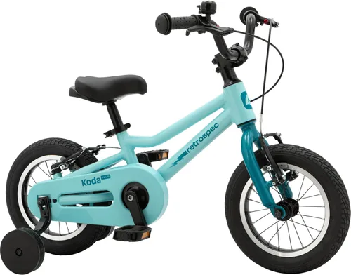 Vista 13 de Retrospec Koda Plus Kids Bike for Boys & Girls Ages 2-3 Years - Children's Bicycle, Adjustable Seat & Handlebars, Removable Training Wheels, Front