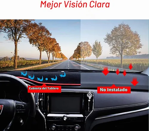 Vista 3 de Funda para alfombrilla de tablero personalizada, consola central interior compatible con Dodge Ram Big Horn Laramie 1500 2500 3500 Pickup 2019 2020