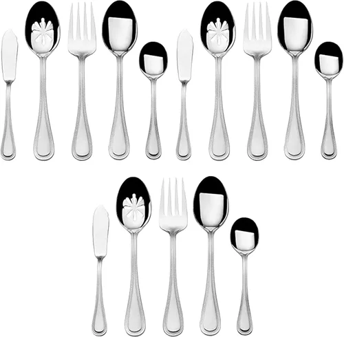 Vista 10 de Towle Cuentas Antiguas 45pc