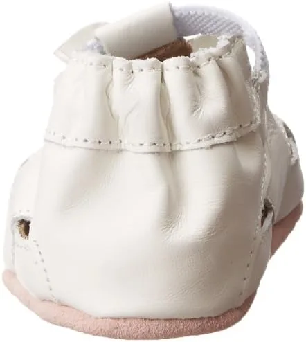 Vista 3 de Robeez Unisex-Niño White Pretty Pansy Soft Sole-K