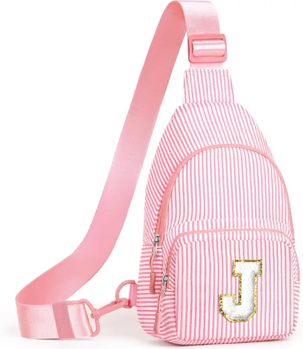 Vista 34 de YOOLIFE Regalos de Navidad para niñas adolescentes Bolso cruzado inicial con bandolera Bolso cruzado monograma para regalos de cumpleaños para niñas