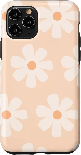 Vista 27 de Orange Floral Aesthetics Daisy Flower Daisies Pattern Case for iPhone 16
