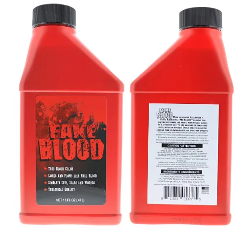 Vista 3 de Fake Blood El verdadero color de la sangre, se ve y fluye como sangre real