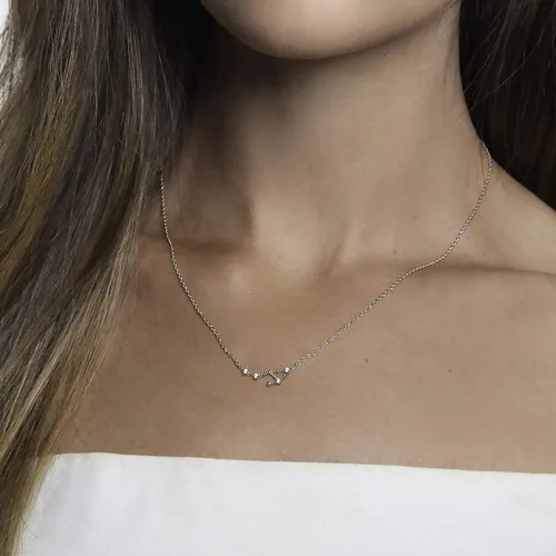 Vista 3 de PAVOI 14K Gold Plated Astrology Constellation Horoscope Zodiac Necklace 16-18