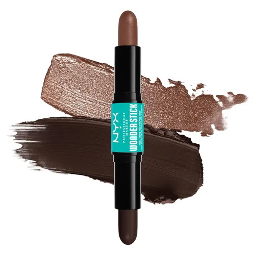 Vista 19 de NYX MAQUILLAJE PROFESIONAL Wonder Stick, Barra para dar forma y contornear el rostro - Claro