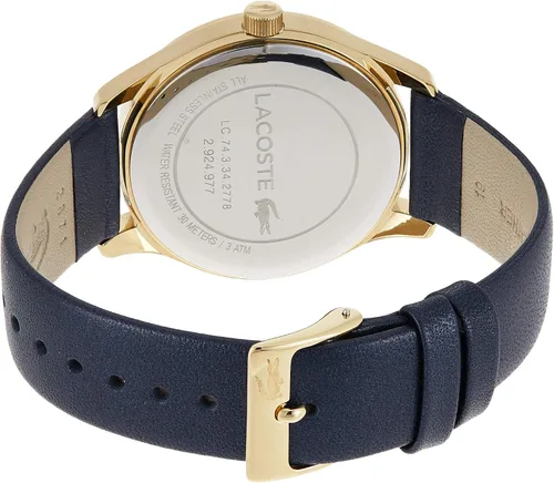 Vista 2 de Lacoste Reloj azul de cuarzo con pantalla analógica Victoria 2000996 para mujer, Negro -, Movimiento de cuarzo