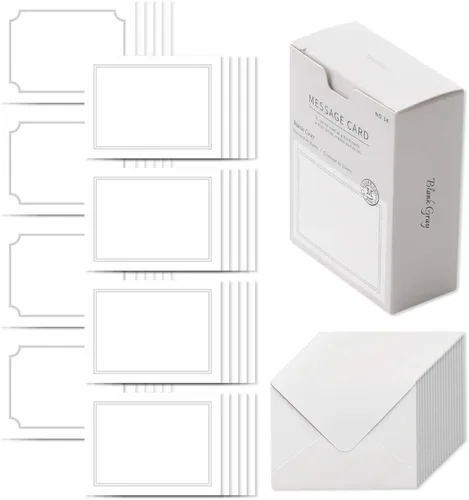 Vista 13 de Monolike Tarjeta Día a Día, 105 Luna - Mezcla de 48 mini tarjetas individuales, 24 sobres Paquete