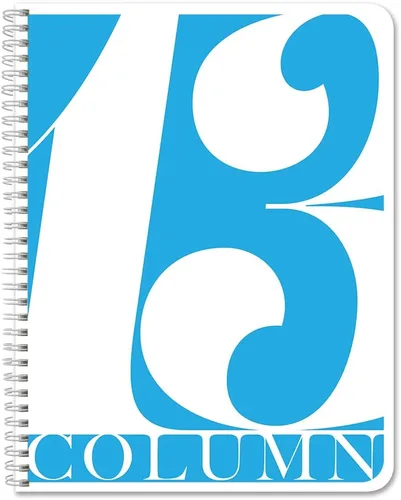 Vista 26 de BookFactory Libro de 2 Columnas/Cuaderno Columnar de Tapa Dura (Libro Columnar de Dos Columnas) Libro de Registro - Tapa Dura Laminada Suave al
