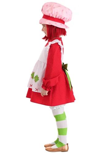 Vista 3 de Disfraz Retro de Strawberry Shortcake para Niñas Multicolor