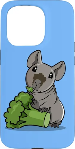 Vista 14 de Funny Kawaii Kids Broccoli Black Hairless Guinea Pig Lover Case for iPhone 17