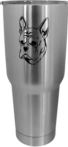 Vista 106 de Cairn Terrier - Vaso grabado con temática de perro, 30 onzas