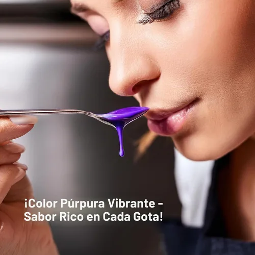 Vista 5 de Ube - Extracto aromatizante de ñame morado tamaño restaurante por Butterfly 1 litro, 34 onzas líquidas Restaurant Size, 34 Fl Ounce, Filipino Ube
