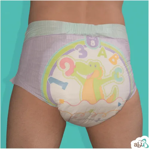 Vista 2 de ABUniverse AlphaGatorz - Pañales para adultos (paquete de 10) (M)