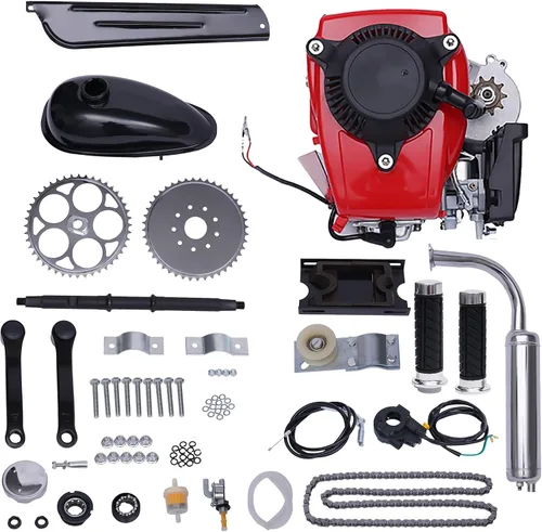 Vista 12 de Motor de 110 centímetros cúbicos Rosyouth, kit completo de motor de 4 velocidades para ATV Quad, motor de arranque manual con reversa para Go Kart