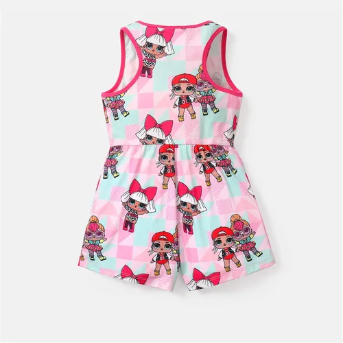Vista 2 de L.O.L. Surprise! Mono sin mangas de una pieza para niña con estampado de muñeca de personaje