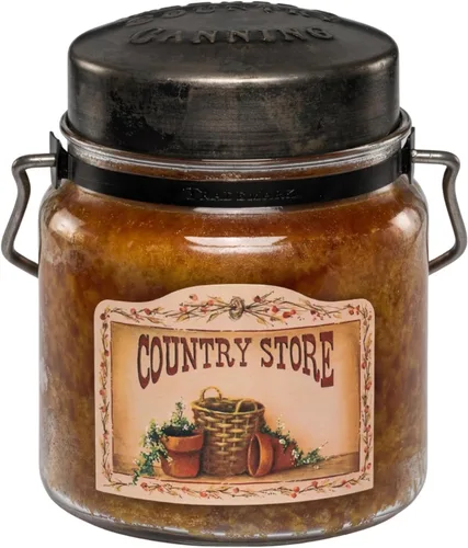 Vista 21 de McCall’s Candles Cocina de la Abuela Vela perfumada de 16 oz Hecha en EE. UU. Frasco rústico vintage con asa de transporte Fragancia