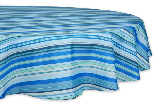 Vista 13 de DII - Colección de mesa de verano con rayas para exterior, uso múltiple, lavable a máquina, juego de manteles reversibles, 13x19, casa de playa