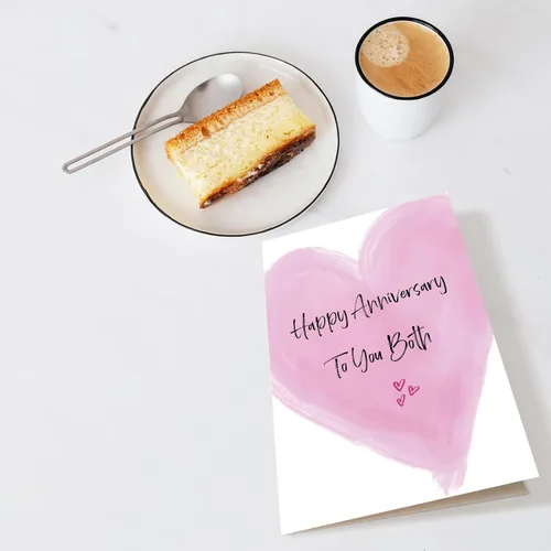 Vista 4 de Chenive Tarjeta de Feliz Aniversario para Pareja, Aniversario de Boda para Padres y Amigos, Tarjeta de Aniversario para Hija y Yerno, Feliz