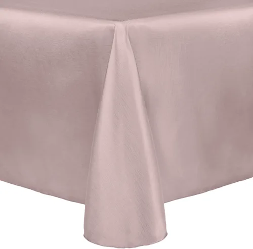 Vista 16 de Ultimate Textile Majestic - Mantel ovalado reversible Shantung Satin (52 x 70 pulgadas), color plateado Plata