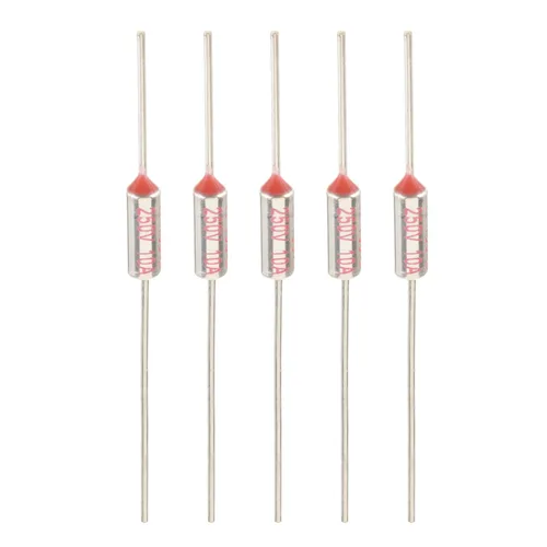 Vista 20 de Fielect Fusibles Térmicos 212.0 °F Corteos Térmicos Fusible Circuito de Corte Temperatura Fusible Térmico 250V 10A