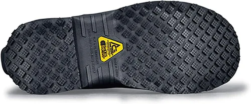 Vista 6 de Shoes for Crews Bullfrog Pro II, Men's, Women's, Unisex Composite Toe (CT) Work Boots, Slip Resistant, Water Resistant, Black