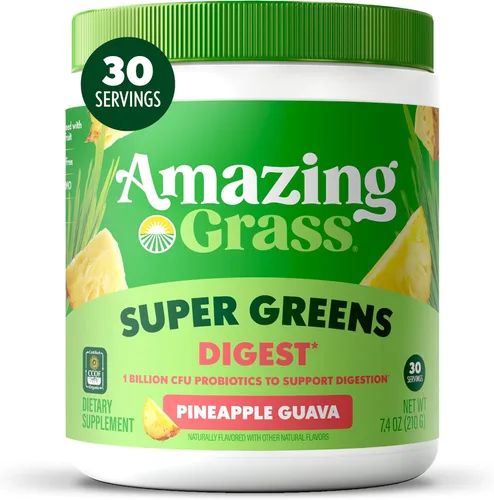 Vista 16 de Amazing Grass Mezcla de vegetales verdes Alcalinizante y Desintoxicante: Mezcla para batidos, Limpieza con super vegetales y polvo de raíz