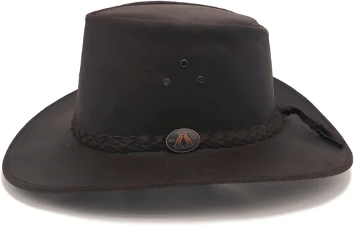 Vista 7 de KAKADU Sombrero de cuero original Iron Cove Slicker