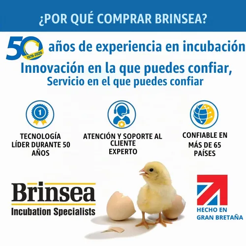 Vista 9 de Brinsea Mini II EX Connect Fully Automatic Smart Egg Incubator with App