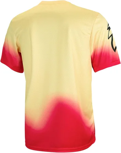 Vista 2 de Wisdom Leaves Camiseta de ciclismo de montaña para hombre, de manga corta, para descenso, absorbe la humedad y de secado rápido