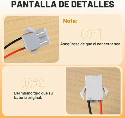Vista 3 de Shentec - Batería compatible con ICR18650 3S1P, CEN330 (3500 mAh, 11,1 V)