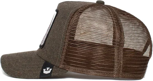 Vista 3 de Goorin Bros. The Farm - Gorro de camionero unisex a cuadros y lana