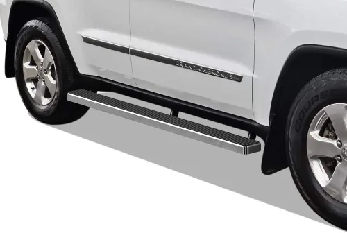 Vista 11 de iBoard estribos para Jeep Grand Cherokee 2011-2017, 4 puertas, 6 pulgadas, Negro