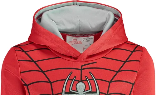 Vista 6 de Marvel Avengers Hulk Miles Morales Spider-Man Athletic Cosplay Hoodie Toddler to Big Kid