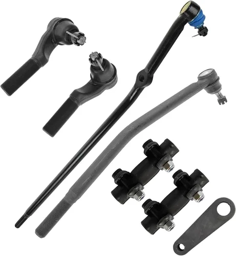 Vista 94 de TRQ Kit de dirección delantera con barra de acoplamiento de fuelle de piñón y cremallera compatible con Toyota Echo 2000-2005