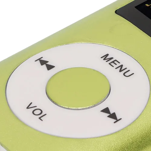 Vista 8 de Reproductor de MP3/MP4, reproductor de música portátil con auriculares, pantalla HD de 1.8 pulgadas, admite tarjeta de memoria de hasta 64 GB, Verde