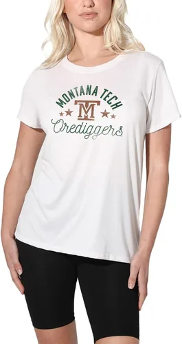 Vista 344 de Colección oficial de camisetas sueltas para mujer, color blanco