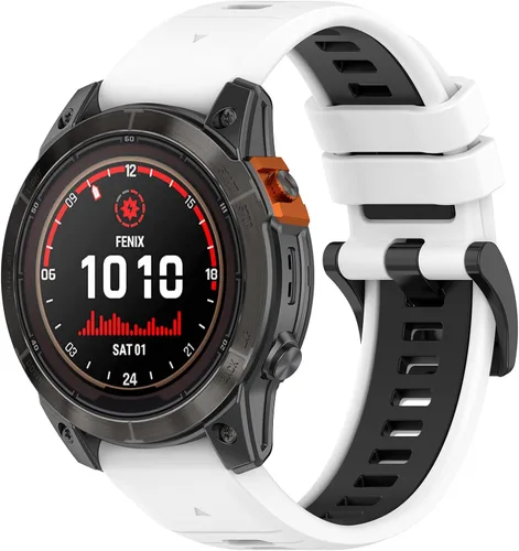 Vista 8 de Compatible con Garmin Epix Pro - Correas de repuesto de silicona para reloj Fenix 7 para mujeres y hombres, correas de repuesto para Garmin Fenix